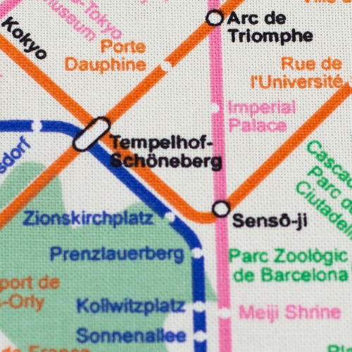 Preview: Canvas Swafing U-Bahn Plan